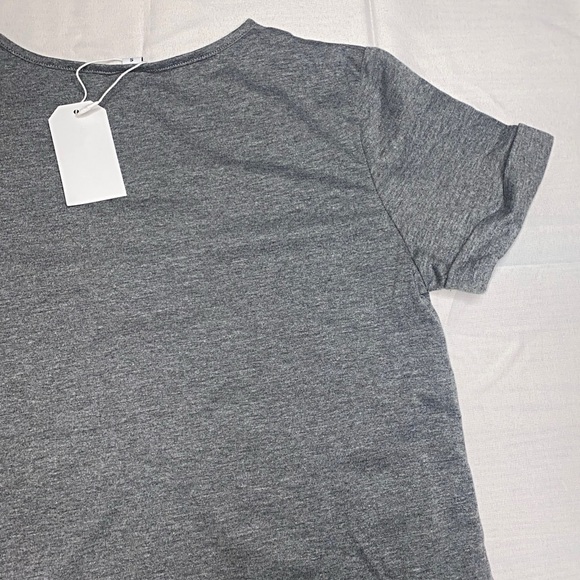 Long gray t-shirt stretch women’s:small - Picture 6 of 8
